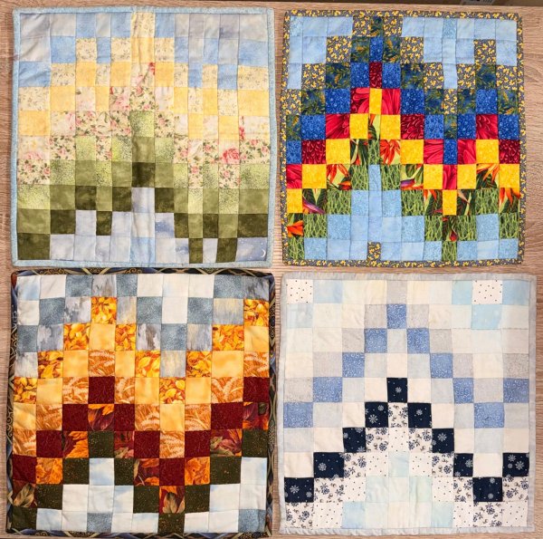 Ausstellungsstück 4 Jahreszeiten Bargello